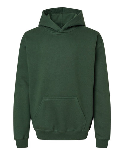 Gildan Softstyle® Youth Midweight Hooded Sweatshirt SF500B #color_Forest Green