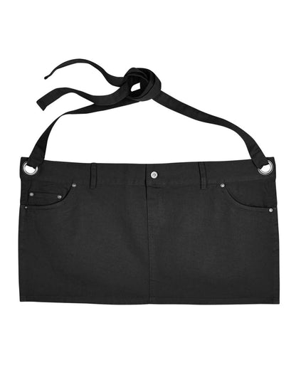 Artisan Collection by Reprime Chino Waist Apron RP133 #color_Black
