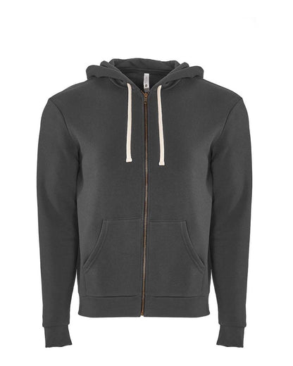 Next Level Santa Cruz Full-Zip Hoodie 9602 #color_Heavy Metal