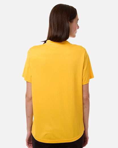 CORE365 Women's Nova Performance Pique Polo CE108W #colormdl_Campus Gold