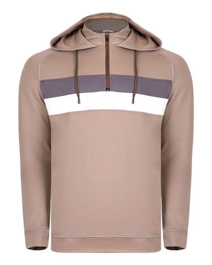 Swannies Men's Journey Hooded Sweatshirt SWJR600 #color_Tan