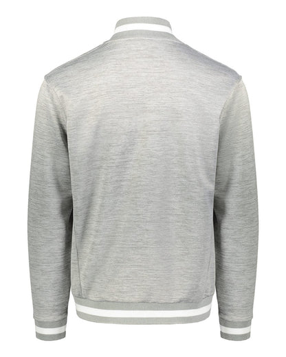 Holloway Youth V-Street Full-Zip Jacket 223647 #color_Athletic Heather/ White
