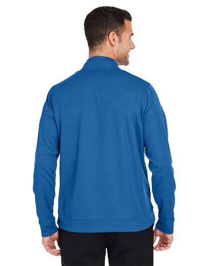 North End Men's Express Tech Performance Pique Quarter-Zip Pullover NE412 #colormdl_Light Nautical Blue