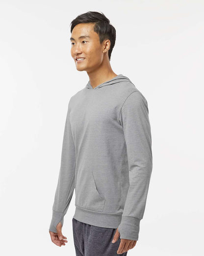 Kastlfel Unisex RecycledSoft™ Hooded Long Sleeve T-Shirt 4022 #colormdl_Steel Grey