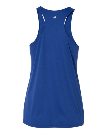 Badger Women’s B-Core Racerback Tank Top 4166 #color_Royal