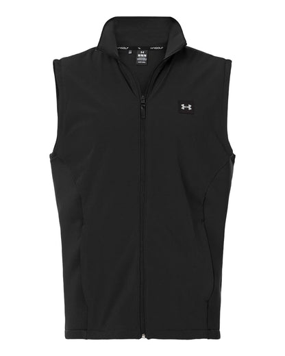 Under Armour Men's Drive Pro Storm Hybrid Vest - Limited Edition 1389595 #color_Black/ MT Silver