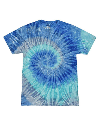 Colortone Youth Multi-Color Tie-Dyed T-Shirt 1000Y #color_Blue Jerry