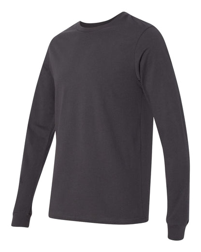 BELLA + CANVAS Unisex Jersey Long Sleeve Tee 3501 #color_Dark Grey