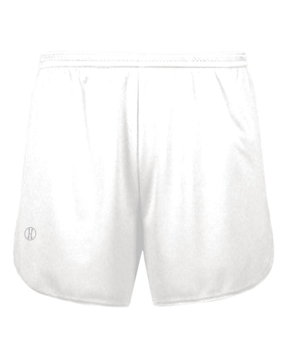 Holloway Unisex PR Max Track Shorts 221036 #color_White