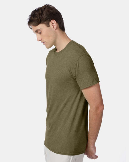 Hanes Perfect-T Triblend T-Shirt 42TB #colormdl_Oregano Heather