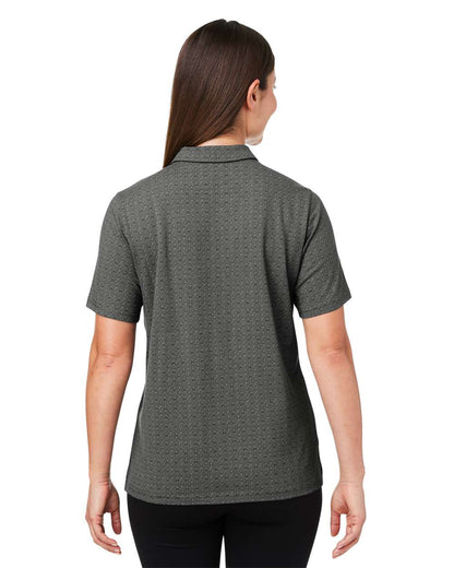 Devon & Jones Women's Crownlux Performance® Geo Polo DG101W #colormdl_Graphite/ Silver
