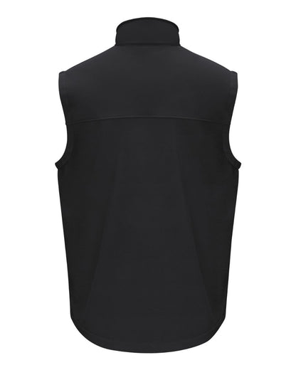 Red Kap Men's Soft Shell Vest VP62 #color_Black