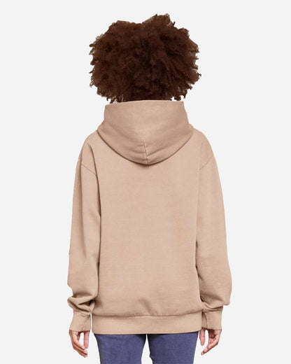 Lane Seven Unisex Urban Pullover Hooded Sweatshirt LS16001 #colormdl_Pigment Burro