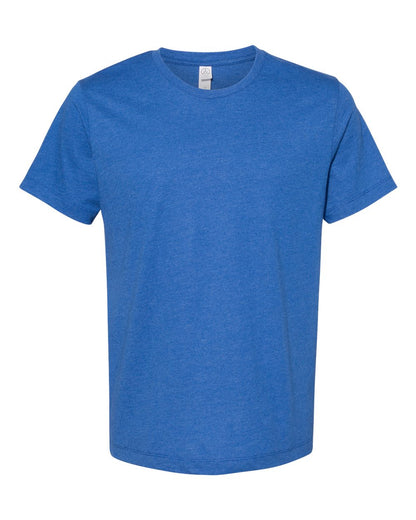 Alternative Cotton Jersey CVC Go-To Tee 1070CV #color_Heather Royal