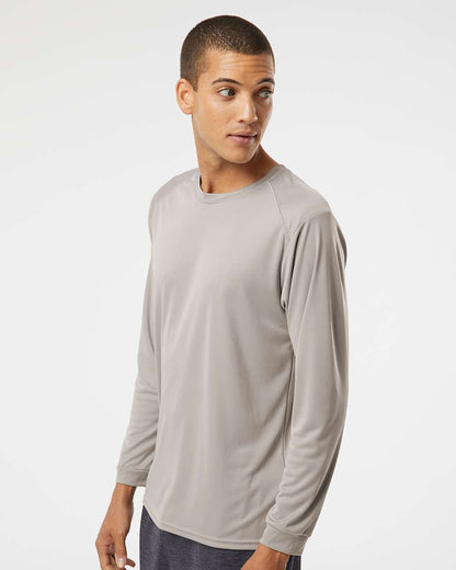 Paragon Unisex Long Islander Performance Long Sleeve T-Shirt 210 #colormdl_Sand