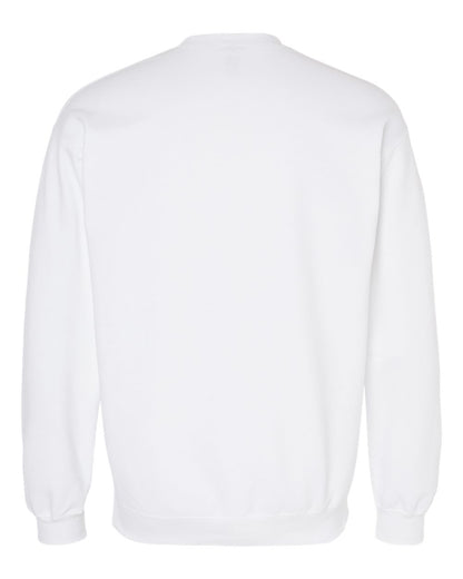 Gildan Unisex Softstyle® Midweight Crewneck Sweatshirt SF000 #color_White