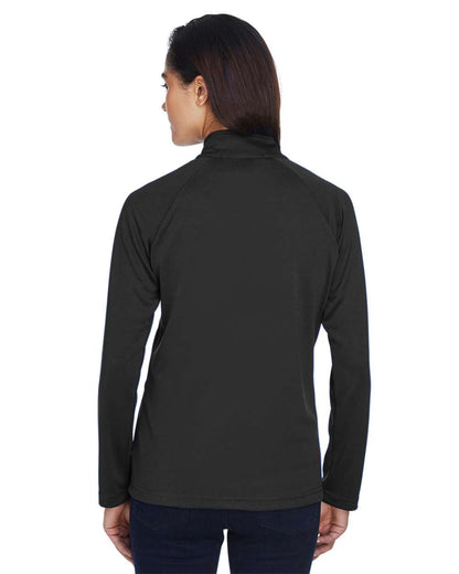 Devon & Jones Women's Stretch Tech-Shell® Compass Full-Zip Jacket DG420W #colormdl_Black