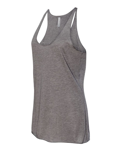 BELLA + CANVAS Women's Triblend Racerback Tank 8430 #color_Grey Triblend