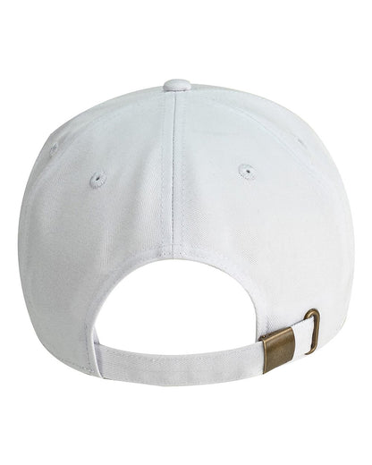 Big Accessories Hybrid Flat Bill Cap BA709 #color_White