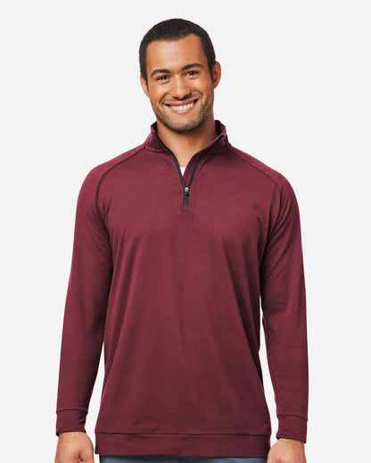 Swannies Men's Colt Quarter-Zip Pullover SWC500 #colormdl_Maroon