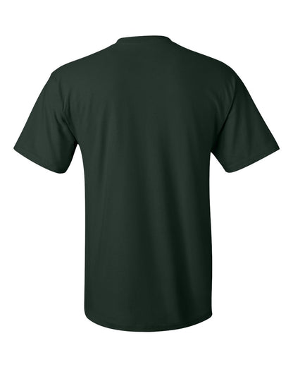 Hanes Men's Authentic Pocket T-Shirt 5590 #color_Deep Forest