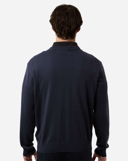 Devon & Jones Men's New Classics V-Neck Sweater DG445 #colormdl_Navy