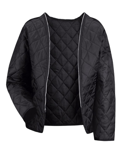 Red Kap Unisex Tall Zip-In/Zip-Out Liner LN30T #color_Black
