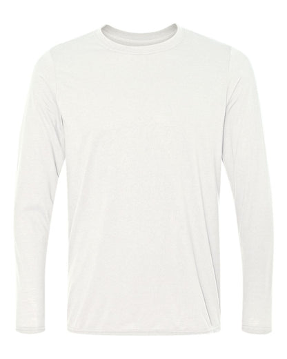Gildan Unisex Performance® Long Sleeve T-Shirt 42400 #color_White