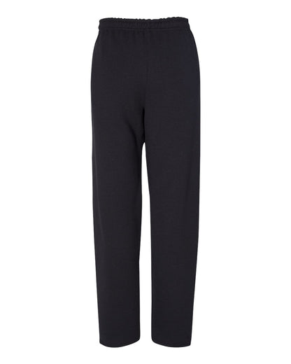 Russell Athletic Unisex Dri Power® Open-Bottom Pocket Sweatpants 596HBM #color_Black