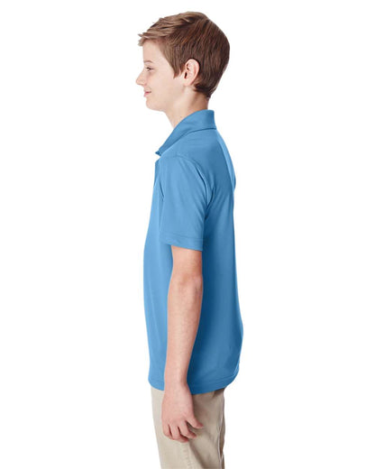 Team 365 Youth Zone Performance Polo TT51Y #colormdl_Sport Light Blue