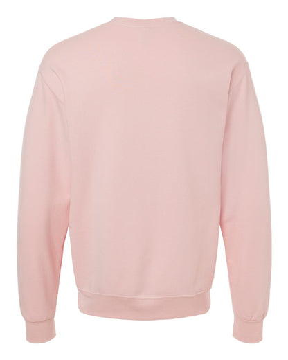 JERZEES Unisex Ultimate CVC Crewneck Sweatshirt IC48MR #color_Blush Pink