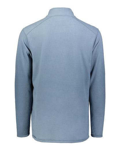 Augusta Sportswear Unisex Eco Revive™ Micro-Lite Fleece Quarter-Zip Pullover 6863 #color_Storm