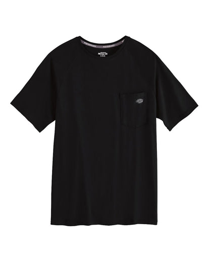 Dickies Men's Tall Performance Cooling T-Shirt S600T #color_Black