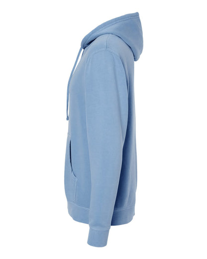 Independent Trading Co. Unisex Midweight Pigment-Dyed Hooded Sweatshirt PRM4500 #color_Pigment Light Blue