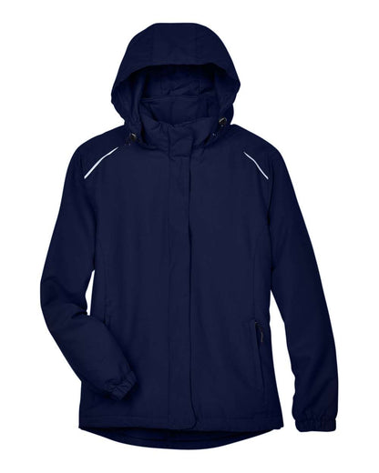 CORE365 Women's Brisk Insulated Jacket 78189 #color_Classic Navy