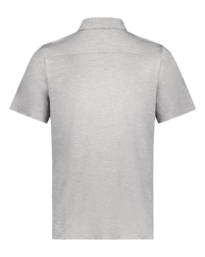 Holloway Electrify CoolCore® Men's Polo 222572 #color_Athletic Grey Heather