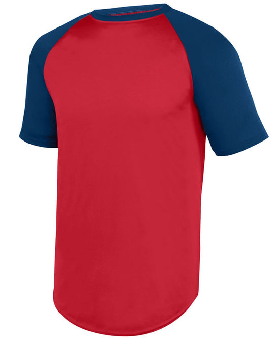 Augusta Sportswear Youth Wicking Short Sleeve Baseball Jersey 1509