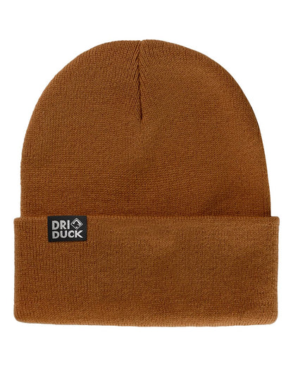 DRI DUCK Coleman Cuffed Beanie 3523 #color_Saddle