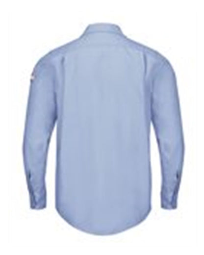 Bulwark iQ Series® Endurance Work Shirt - Tall Sizes QS40T #color_Light Blue