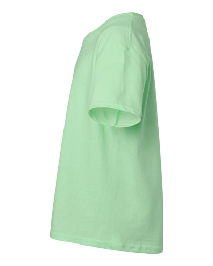 Gildan Youth Light Cotton T-Shirt 3000B #color_Mint Green