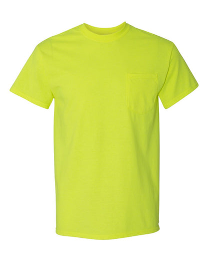 Gildan Heavy Cotton™ Pocket T-Shirt 5300 #color_Safety Green