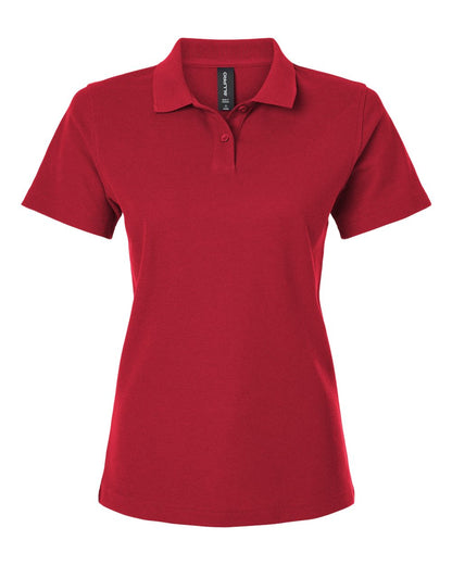AllPro Women's Pique Polo 62800L #color_Red