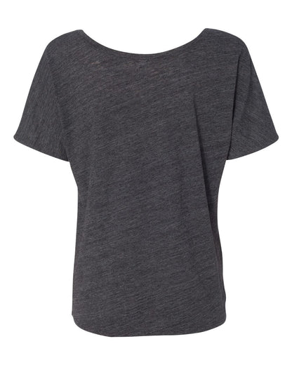 BELLA + CANVAS Women’s Slouchy Tee 8816 #color_Charcoal Black Slub