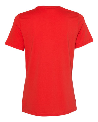 BELLA + CANVAS Women’s Relaxed Jersey Tee 6400 #color_Poppy