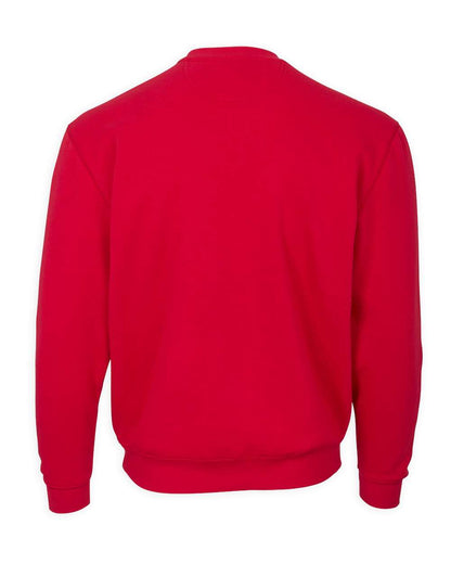 Boxercraft Fleece Crew Pullover BM5101 #color_True Red