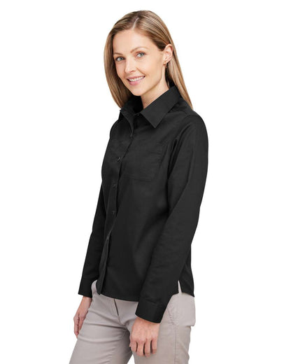 Harriton Women's Advantage IL Workshirt M585LW #colormdl_Black