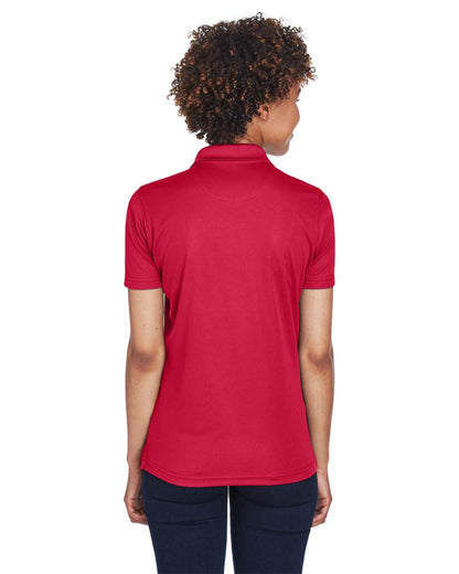 UltraClub Women's Cool & Dry Mesh Piqué Polo 8210L #colormdl_Cardinal