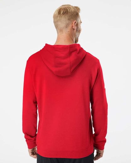 Adidas Unisex Fleece Hooded Sweatshirt A432 #colormdl_Red