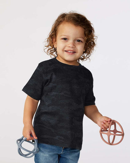 Rabbit Skins Infant Fine Jersey Tee 3322 #colormdl_Storm Camo