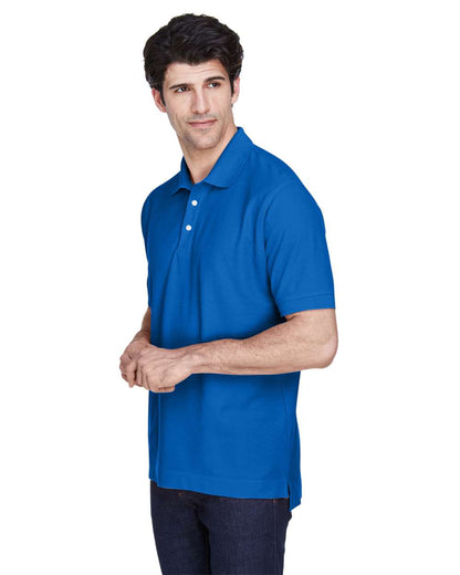 Devon & Jones Men's Pima Piqué Polo D100 #colormdl_French Blue